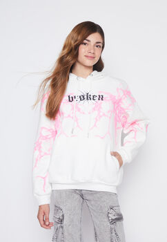 Poleron Lola Crudo Letras Trend Family Shop